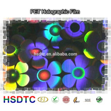 High Gloss Colored PET Holographic Film PET Laser Film